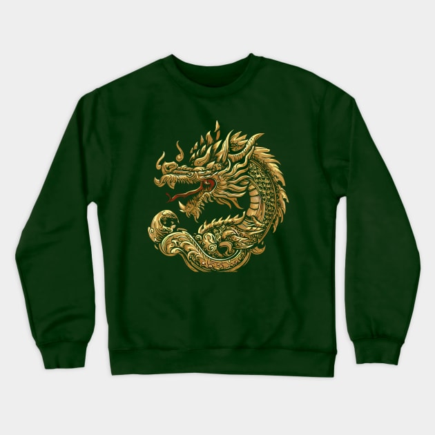 Designs inspired by myths and folklore from various cultures Crewneck Sweatshirt by maricetak